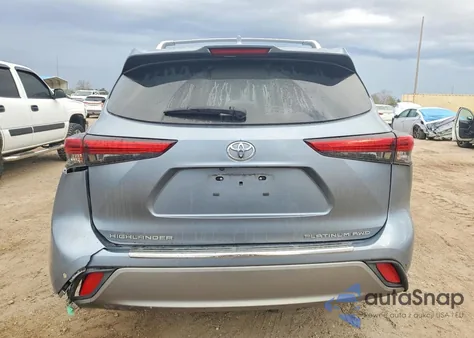 2022 Toyota Highlander Platinum z USA, uszkodzony, nr VIN 5TDFZRBH4NS257593